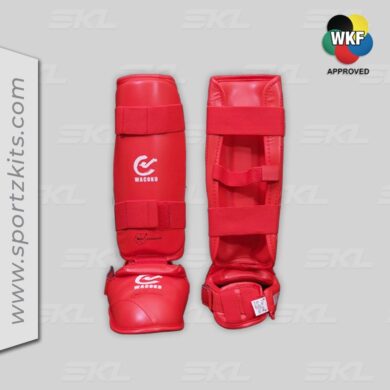 WKF Shin Guard –Red