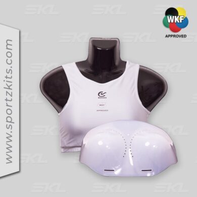 WKF FEMALE CHEST GUARD (WITHINSERT CUP)